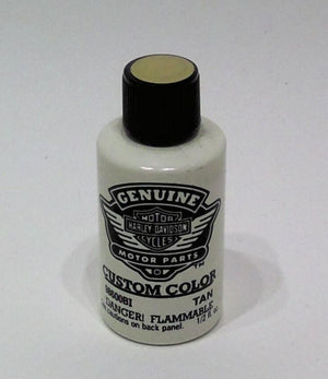 New Genuine Harley Custom Color Tan Touch Up Paint 98600BI