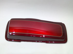 NOS Genuine Harley CRIMSON Candy Red Sunglo Left Saddlebag Lid 90626-08CPR