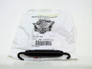 NOS Genuine Harley 1941-84 FL FLH Black Brake Foot Pedal Spring 41835-69