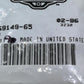 NOS Genuine Harley Panhead Shovelhead 5pc Horn Mount Nut 69149-65