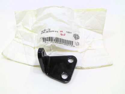 New Genuine Harley Dyna 2007-2017 Black Belt Guard Bracket 49216-06