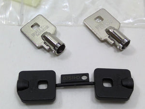 NOS Harley Key Set Code 5751 PN 90300043