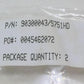 NOS Harley Key Set Code 5751 PN 90300043