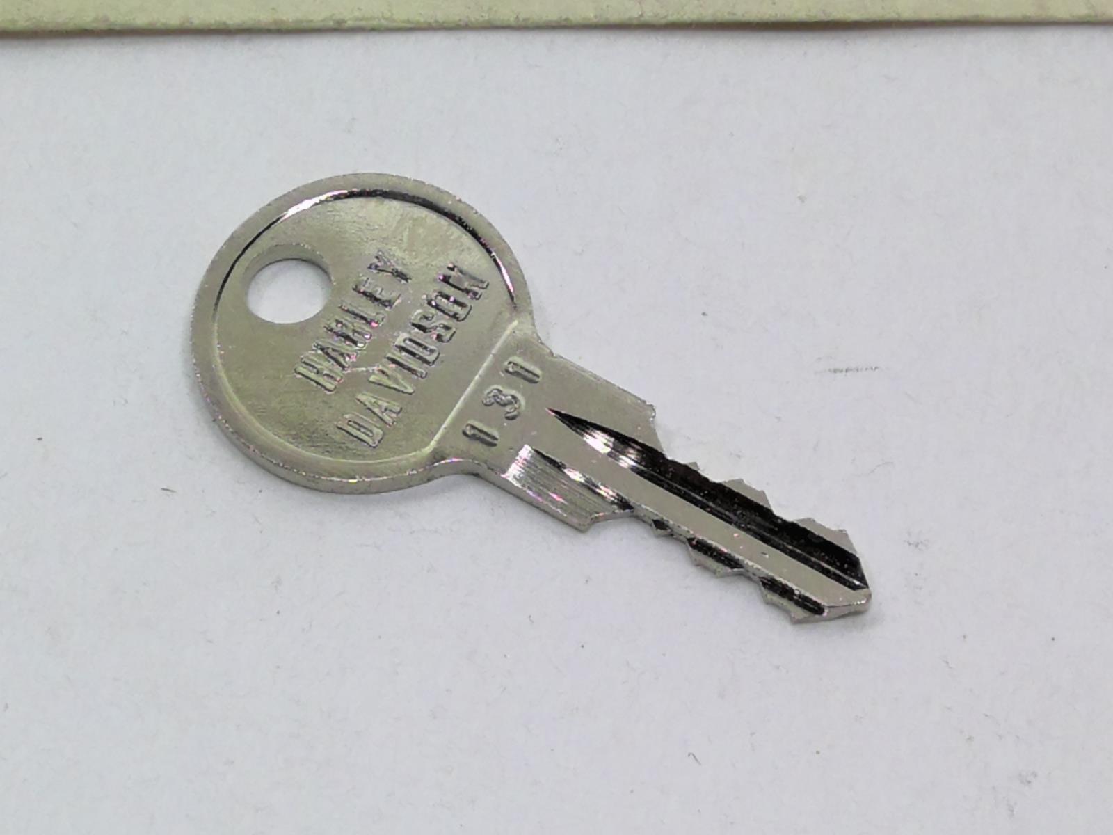 NOS Genuine Harley-Davidson Key 1984-1993 71583-85A Key Code 0131