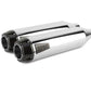 Two Brothers Comp-S Dual Slip On Mufflers Harley 2006-15 Softail 005-3760499D