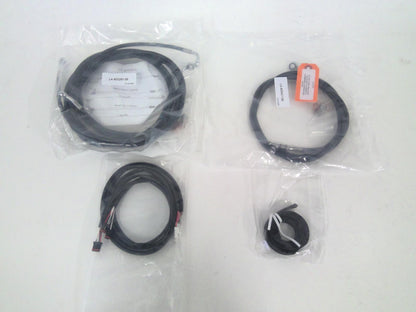 La Choppers Black 12"-14" Handlebar Cable Kit Harley 2017-20 Touring 0662-0559