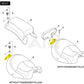 NEW Genuine Harley 1997-2017 Dyna Heritage Springer LONG Seat Bracket 52152-97