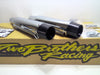 Two Brothers Chrome Dual Shorty 3" Slip Ons 2008-17 Dyna Sportster 005-4710499D