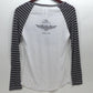 NEW Harley-Davidson Womens Incremental Delusions Long Sleeve Raglan Tee Small