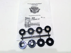 NEW Genuine Harley Touring 4pc Tour Pak Luggage Rack Mounting Washers 90869-85A