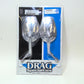 Drag Specialties Teardrop Mirror Short Stem Chrome 0640-1307