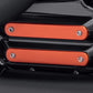 Harley 2006-2018 TC M8 Brushed Orange Dominion Large Derby Cover Insert 61400606