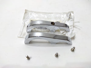 NOS Genuine Harley 2000-2017 Dyna Softail XL Chrome Stash Tube Bracket 64112-03