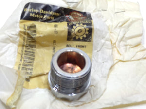 NOS Genuine Harley 1984-2005 Dyna Sportster Chrome Fork Bolt 45996-87