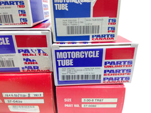 Bulk Lot Of Parts Unlimited And Bike Master Motorcycle Tire Tubes