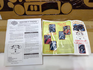 NOS Genuine Harley 1998-2013 Batwing Ruby Burlwood Fairing Insert Set 71096-98