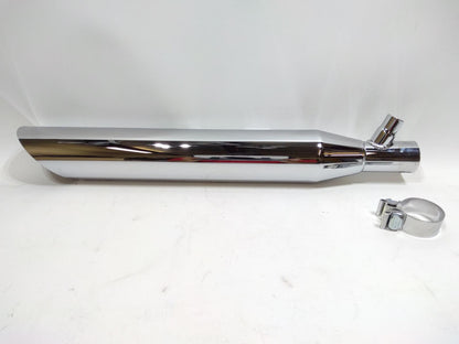 NOS Genuine Harley 2000-2006 Softail Slash Down Bottom Muffler 80382-00