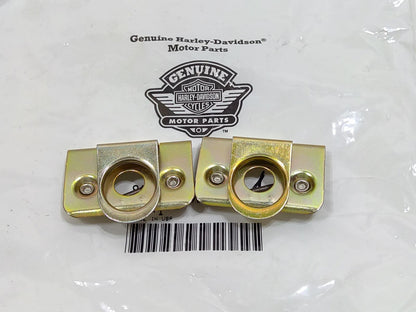 NOS Genuine Harley 1995 Up 2pc Saddlebag Mounting Receptacles 10900009A