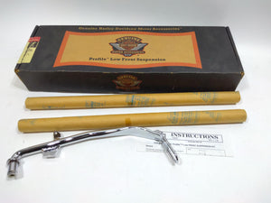 NOS Genuine Harley 1991Up Dyna 1" drop Front Shock spring & Jiffy stand 54611-95