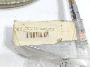 Drag  54.75" Braided Stainless Steel Clutch Cable 2004-2021 Sportster 0652-1475