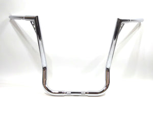 Demon's Cycle 18" Krator Webbed Chrome Bat Wing Ape Hangers YH225018