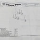 New Genuine Harley Dyna Billet Shock Chrome Mounting Hardware kit 54720-04