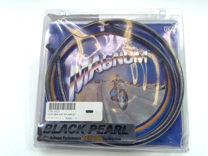 NEW Magnum Black Pearl  ABS 42" Front Upper Brake Line 2011-2014 Softail AS47942