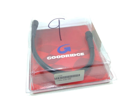 Goodridge 9" Universal Motorcycle Black Brake Line 11309-E