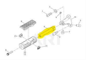 NEW Genuine Harley Footpeg Insert Clevis 2018-2019 CVO Road Glide 50500585