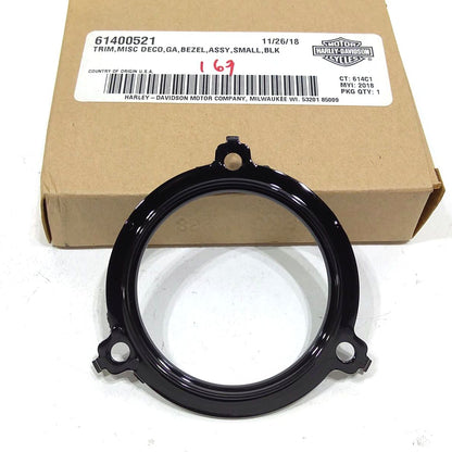 NEW Genuine Harley Small Black Gauge Trim Ring Bezel 2018-2019 CVO 61400521