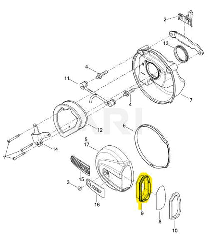 NEW Genuine Harley Snorkel Air Cleaner Insert 2014-2017 29200015