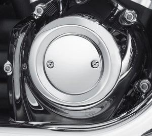 NEW Genuine Harley Milwaukee-Eight Engine Timer Cover Smooth Chrome 25600097