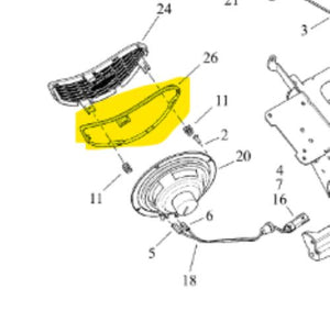 NEW Genuine Harley Right Speaker Gasket 2015-2023 Road Glide  76000455