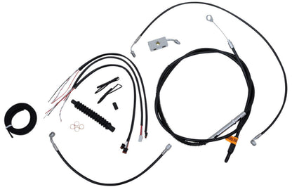 LA Choppers 2018 Up Harley Softail Brake Cable Line Kit 12-14" LA-8152KT2-13B