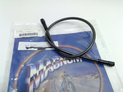 Magnum 25" Braided Universal Black Pearl Brake Line 3/8-24 4525 1741-0998