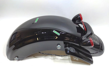 Genuine Harley Vivid Black FLTRXS Rear Fender W/Fascia & Tail Light 60575-10DH