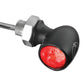 Set Of Kuryakyn Atto Collection Mini Black Smoke Red Turn Signal 2020-1624 2523