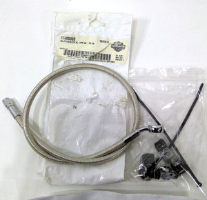 NOS Genuine Harley Softail Dyna Diamondback Upper Brake Line 41800059