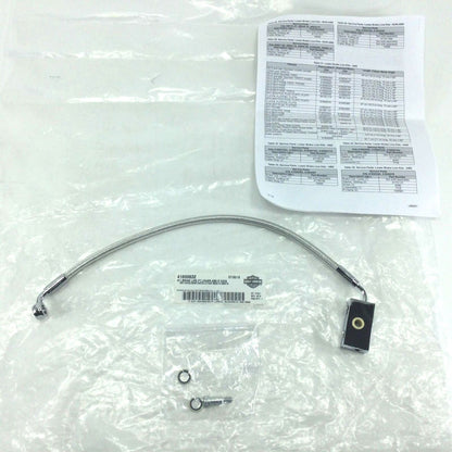 NOS Genuine Harley Diamond Back Chrome Front Brake Line Modular ABS 41800632