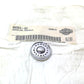 NEW Genuine Harley Backrest Medallion Chrome Round 1.2" 99324-07