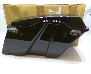 NOS Genuine Harley Left 1993-2013 Touring Saddlebag Vivid Black 90813-06DH