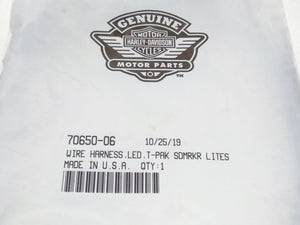 NEW Genuine Harley Tour Pak LED Side Marker Wire Harness 70650-06