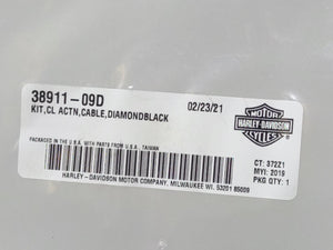 NEW Genuine Harley 2000 Up Sportster Diamond Black Clutch Cable 61.75" 38911-09D