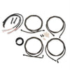 LA Chopper Cable Kit 12"-14" Ape Hanger Handlebars 2017up Touring LA-8054KT2-13M
