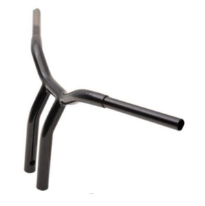 LA Choppers Kage Fighter T-Bar One Piece 12" 1.25" Black LA-7338-12B
