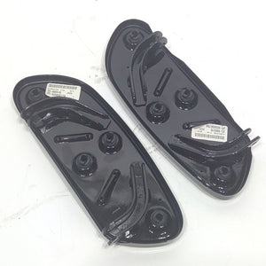 Genuine Harley Black Streamliner Rider Footboards 1986up Touring 50501801