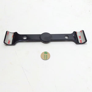 NOS Genuine Harley Black Compact Backrest Bracket And Medallion 52300565