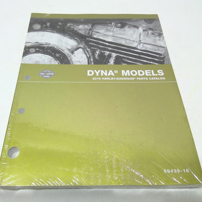 New Harley 2016 DYNA MODELS PARTS CATALOG 99439-16