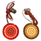 Custom Dynamics 1156 Rear Amber/Red LED Bullet Turn Signal Harley GEN-4-AR2-1156