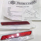 NOS Genuine HARLEY REAR FENDER STRUT COVERS 2006-2007 Softail 59805-07